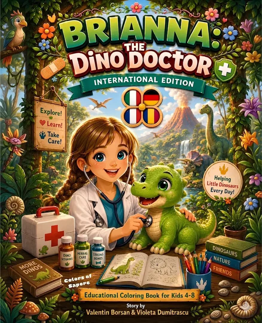 Brianna: Mica Doctoriță a Dinozaurilor